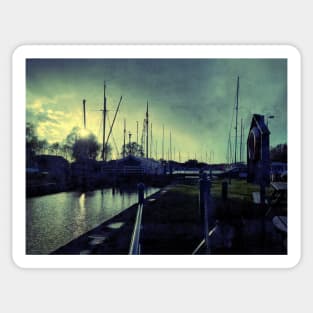 Heybridge Basin Lock Sticker